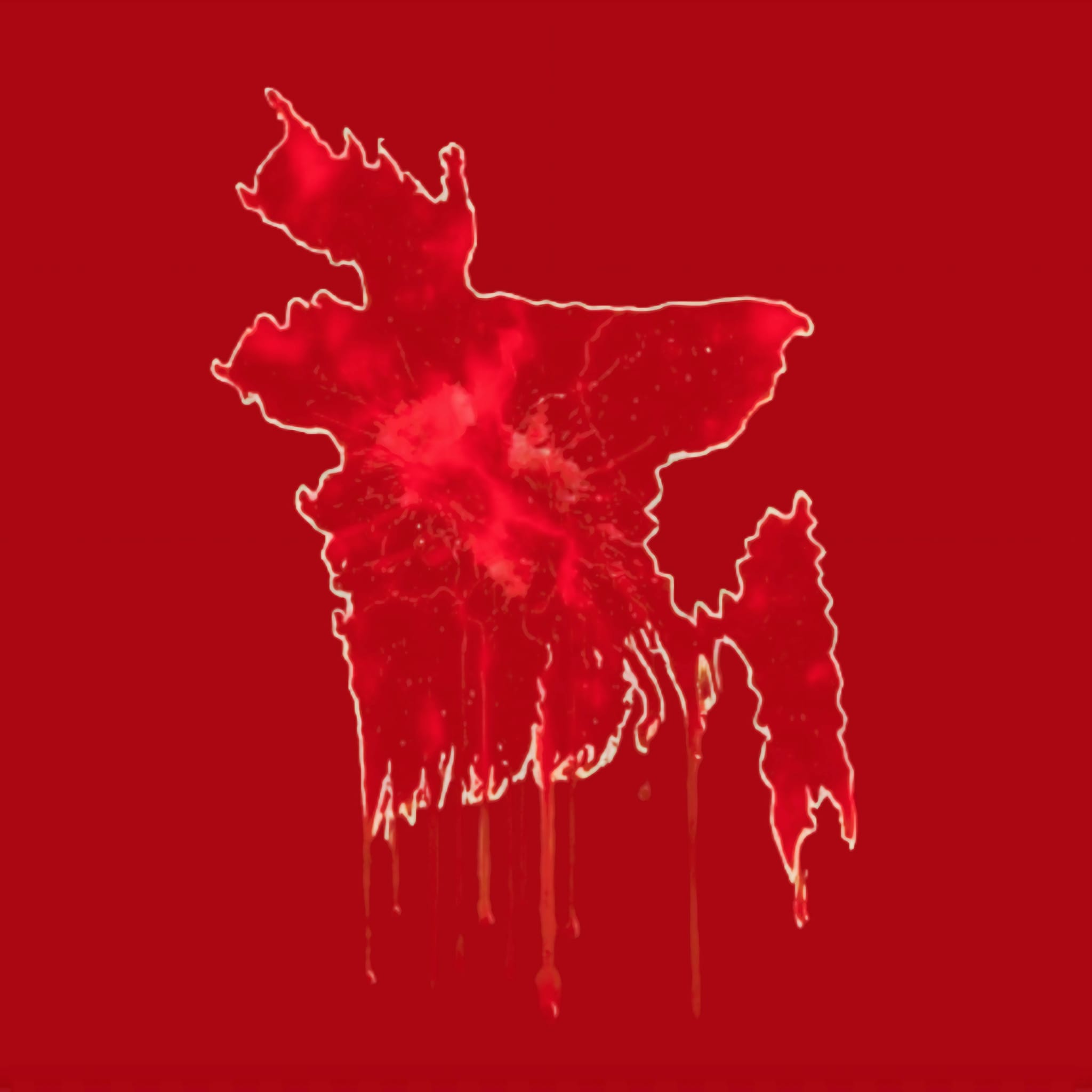 লাল কাপড় মুখে ও চোখে বেঁধে ছবি [Profile Picture]