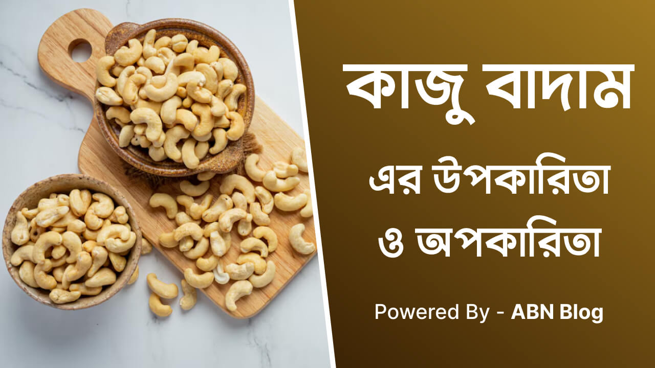 কাজু বাদামের উপকারিতা ও অপকারিতা
