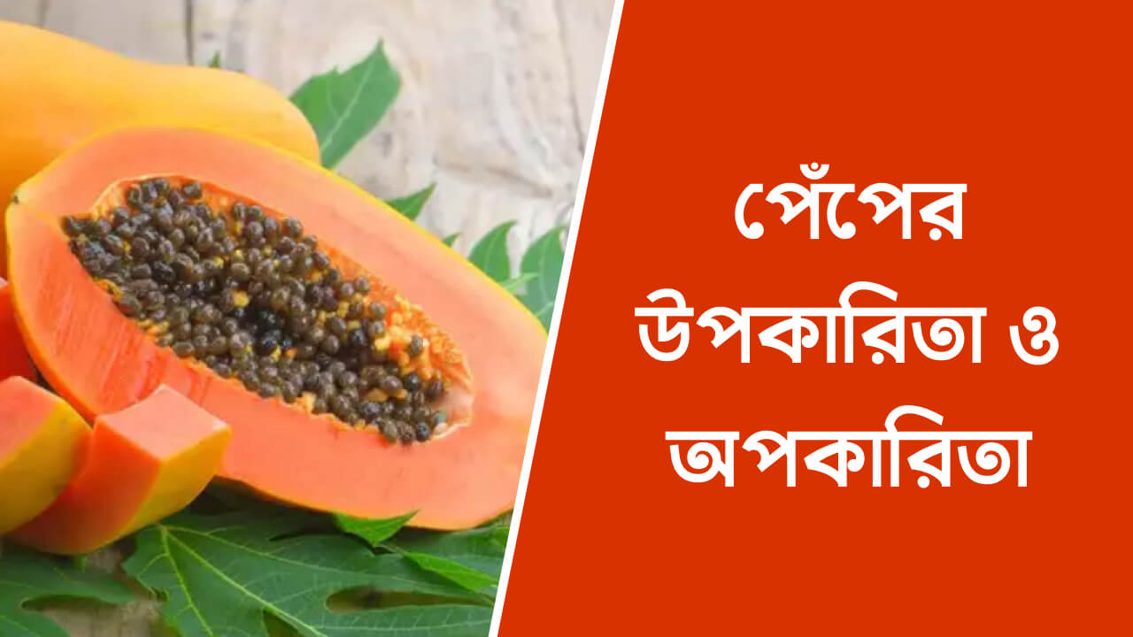 পেঁপের উপকারিতা ও অপকারিতা