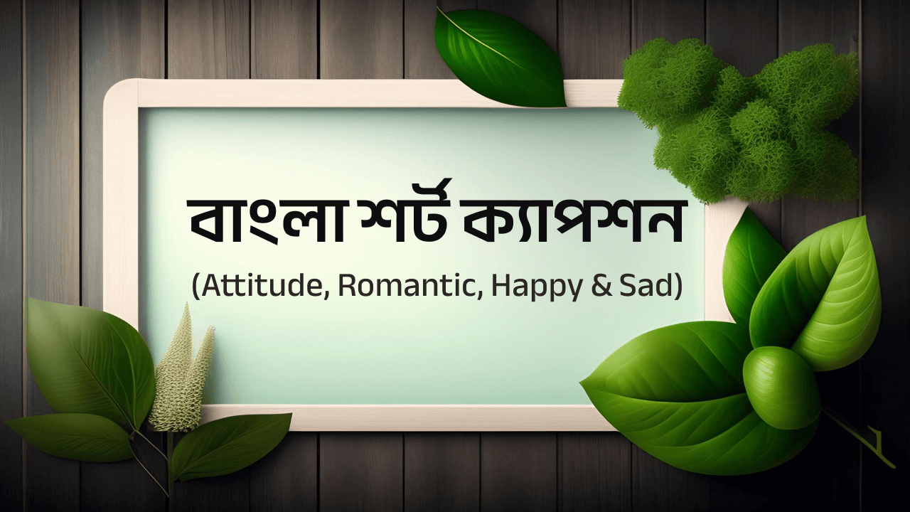 বাংলা শর্ট ক্যাপশন
